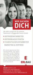 Stellenanzeige