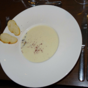 Spargelcremesuppe 