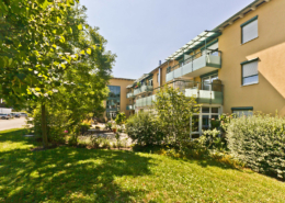 Aussenansicht Betreutes Wohnen Garching