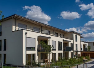 Darstellung des Objekts "Betreutes Wohnen in Dittelbrunn" der ERL Immobiliengruppe