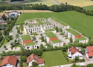 Darstellung des Objekts "Generationenpark Lenting" der ERL Immobiliengruppe