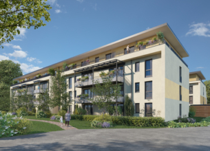 Darstellung des Objekts "Betreutes Wohnen Postbauer-Heng" der ERL Immobiliengruppe