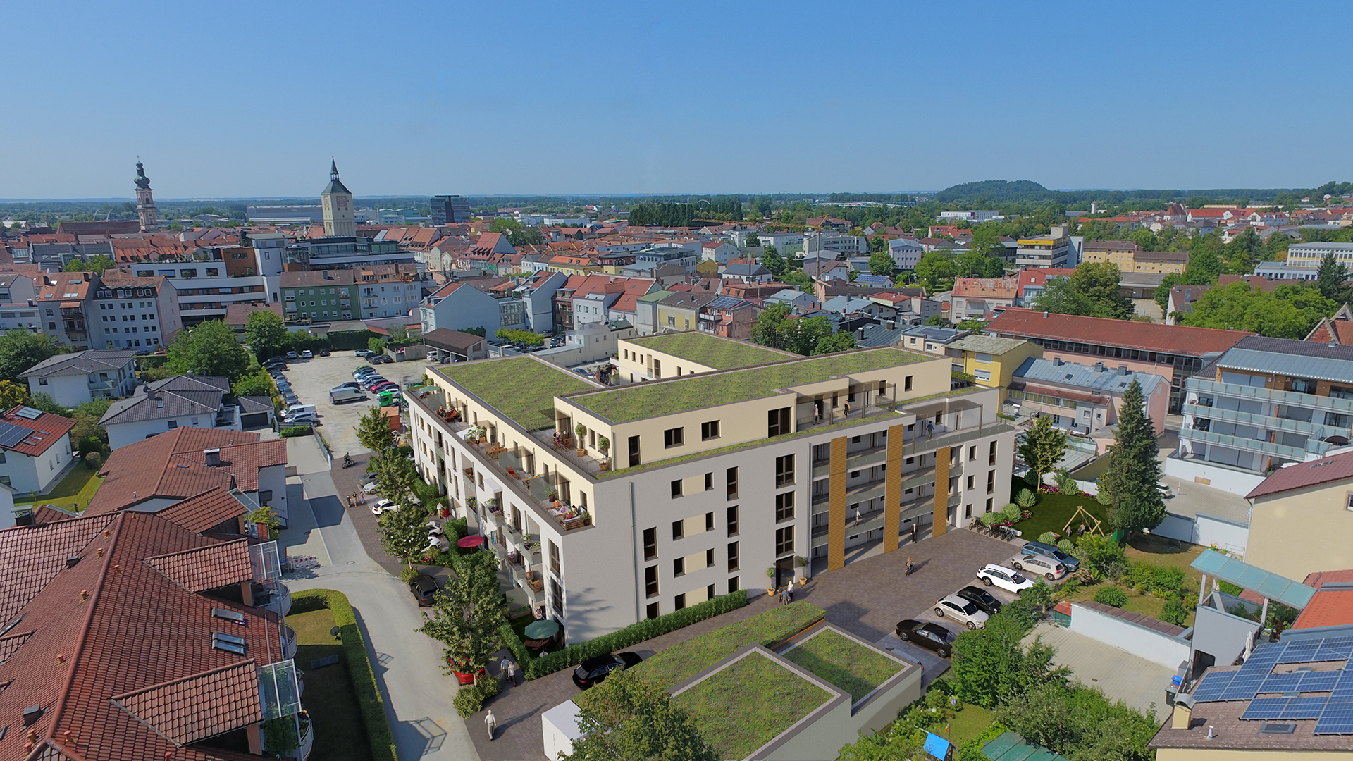 Visualisierung Deggendorf Lindenstraße