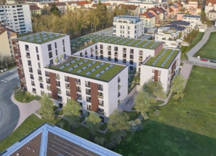 Darstellung des Objekts "Betreutes Wohnen Plus Straubing (Telis)" der ERL Immobiliengruppe