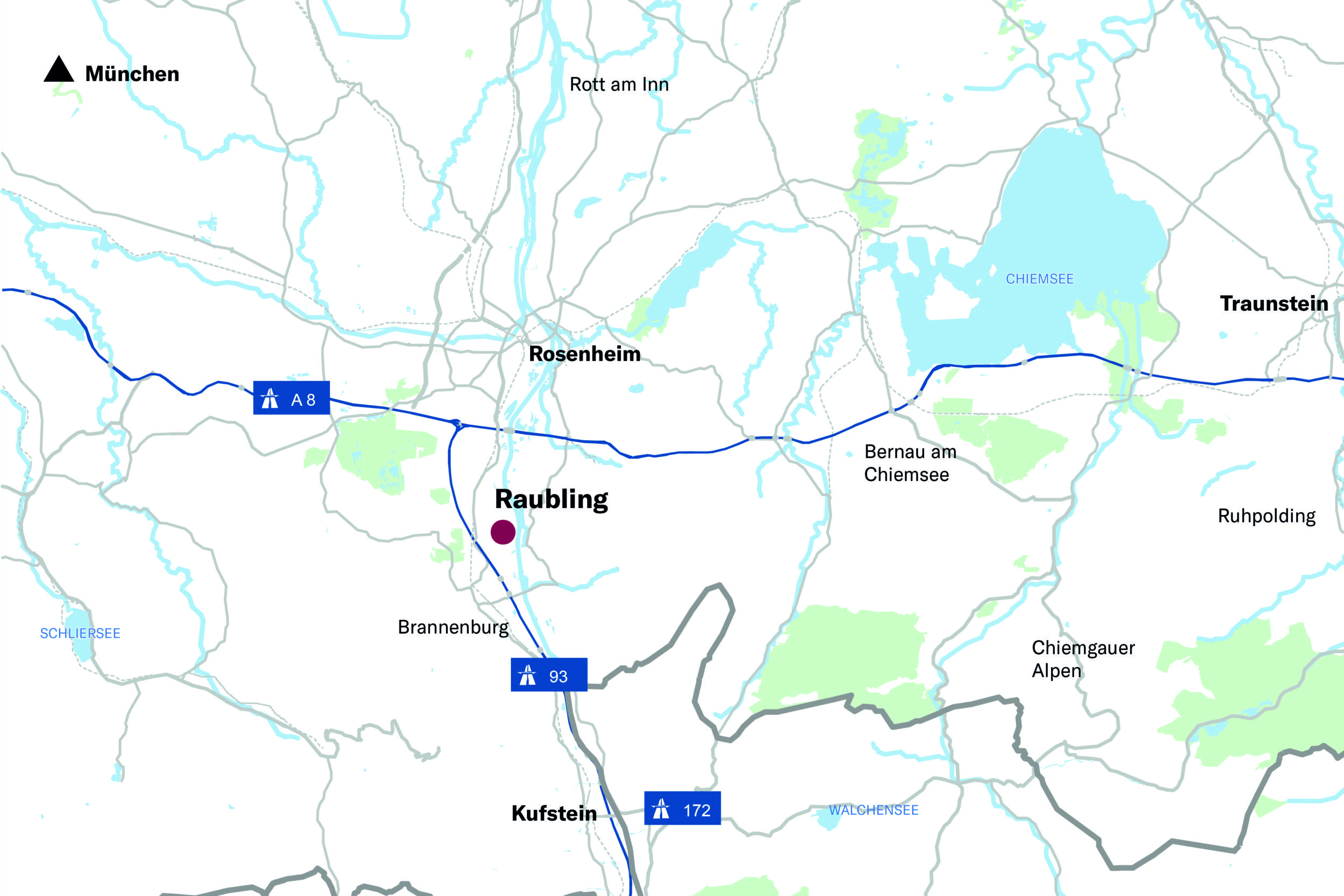 Makroplan der Gemeinde Raubling