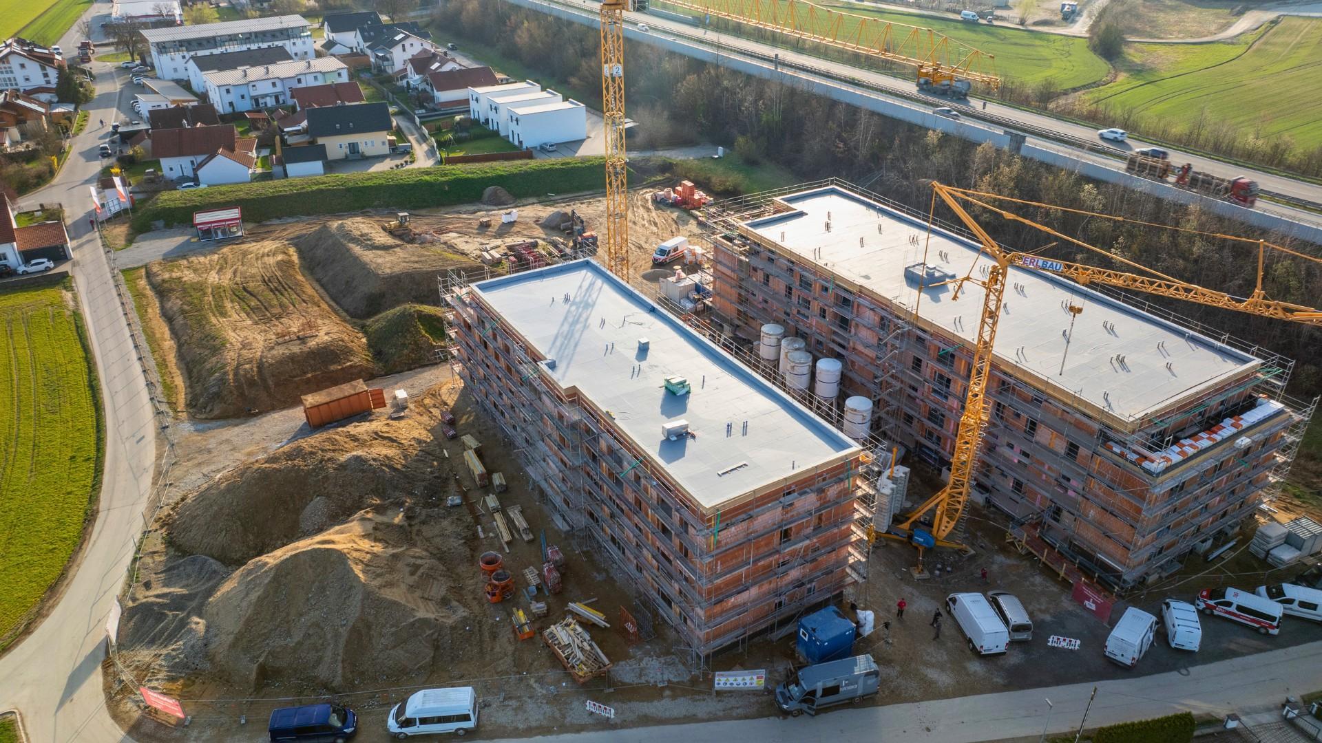 BTW Deggendorf Bauphase