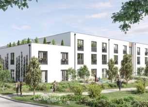 Darstellung des Objekts "Betreutes Wohnen Plus Ingolstadt" der ERL Immobiliengruppe
