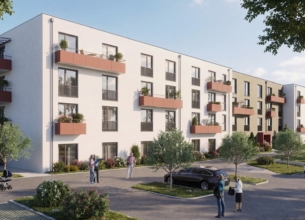 Darstellung des Objekts "Betreutes Wohnen Plus Gottfrieding" der ERL Immobiliengruppe