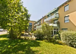 Aussenansicht Betreutes Wohnen Garching